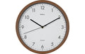 Maul Wanduhr Grain dark, Ø 30cm, ohne Batterie