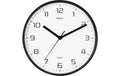 Maul Wanduhr Drip schwarz, Ø 25cm, ohne Batterie