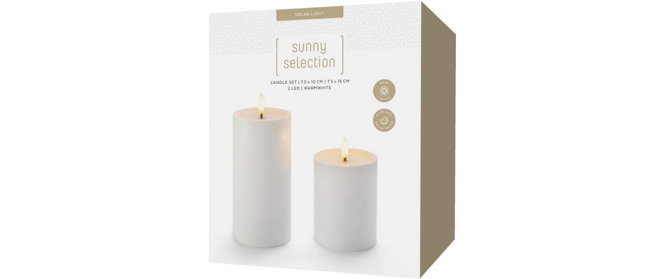 STT  Solar Candle Set small