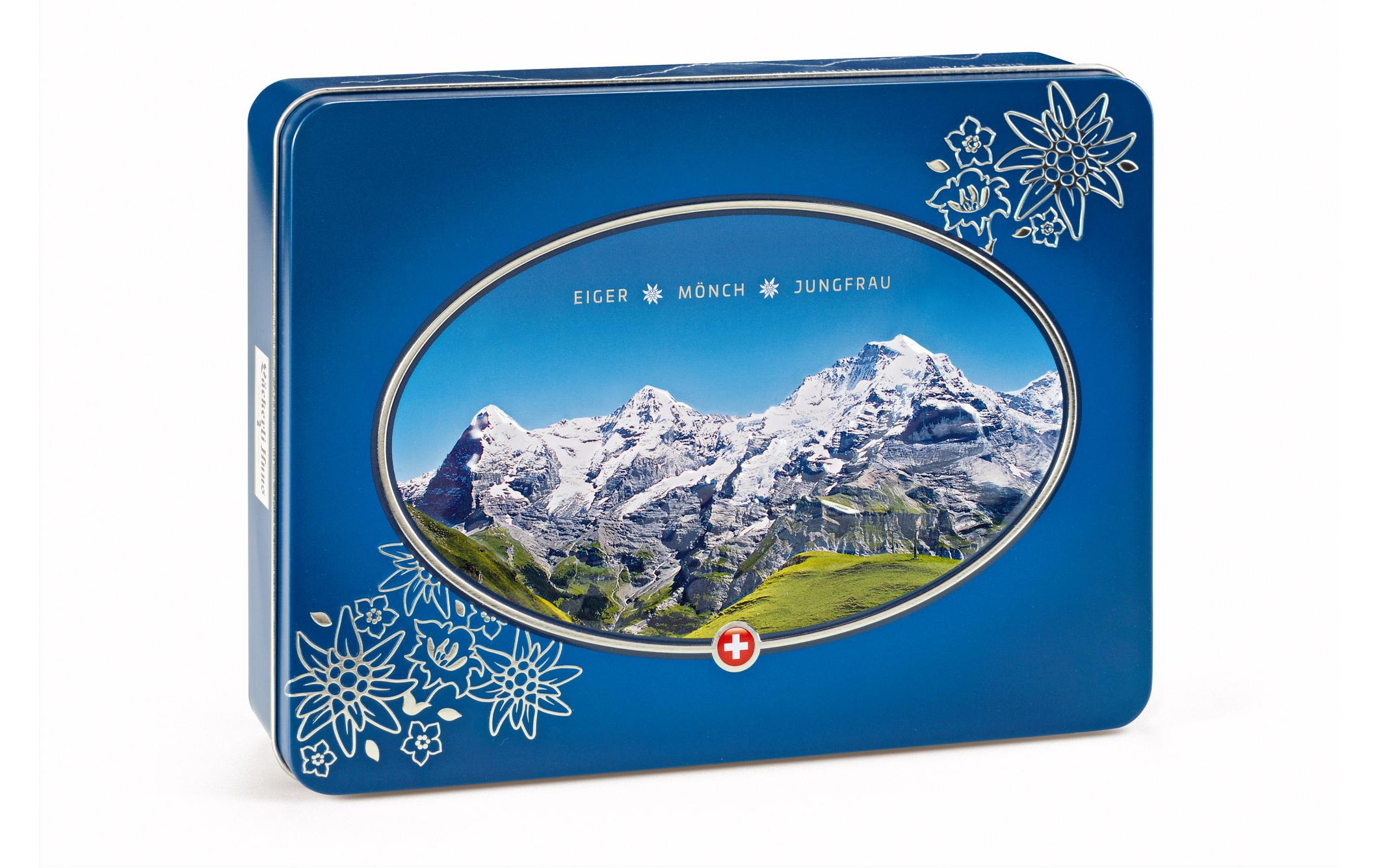 Dose Eiger, Mönch, Jungfrau 370 g