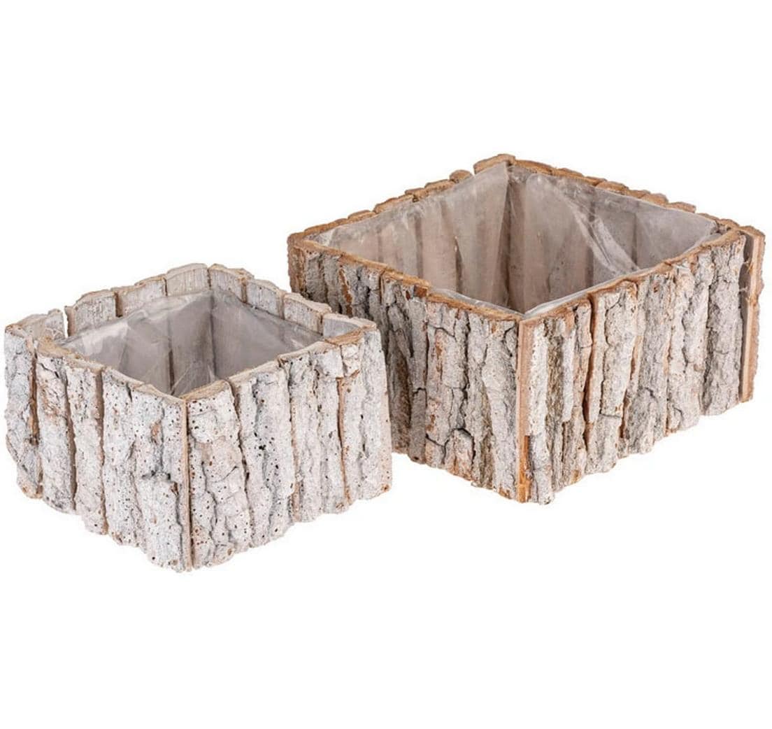 Opiflor Rinderpflanzschale Quadratisch, 2-er Set