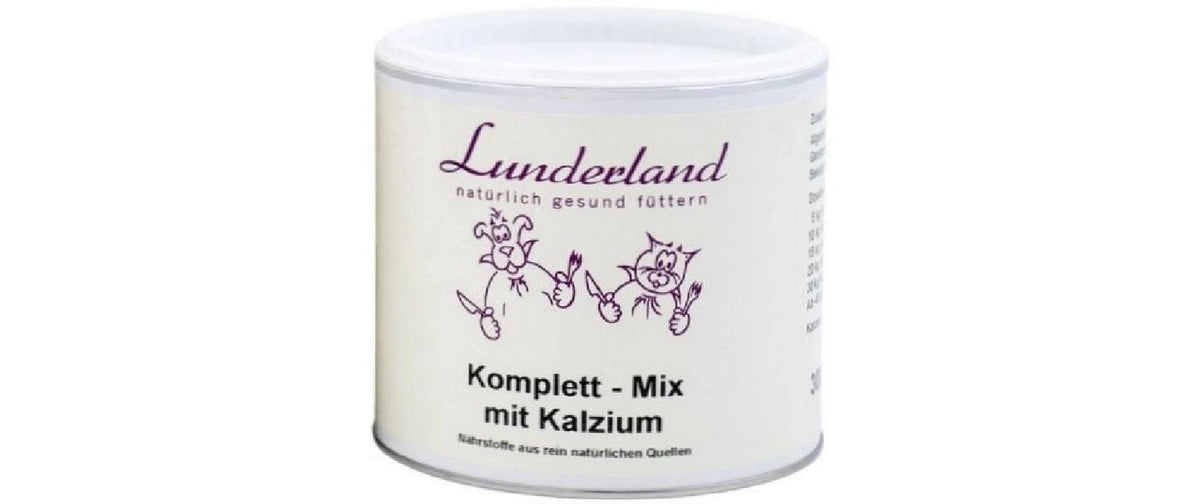 Lunderland Komplett-Mix + Kalzium 300 g