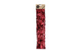 H&J Lametta gewellt, Dunkelrot Kunststoff, 50 cm