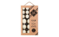 H&J Weihnachtskugel Blanched Almond,54 Stk Glas, 5 und 7 cm