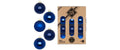 H&J Weihnachtskugel Royal Blue, 12 Stück Glas, D: 8 cm