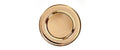 H&J Dekoteller Gold Kunststoff, D: 33 cm