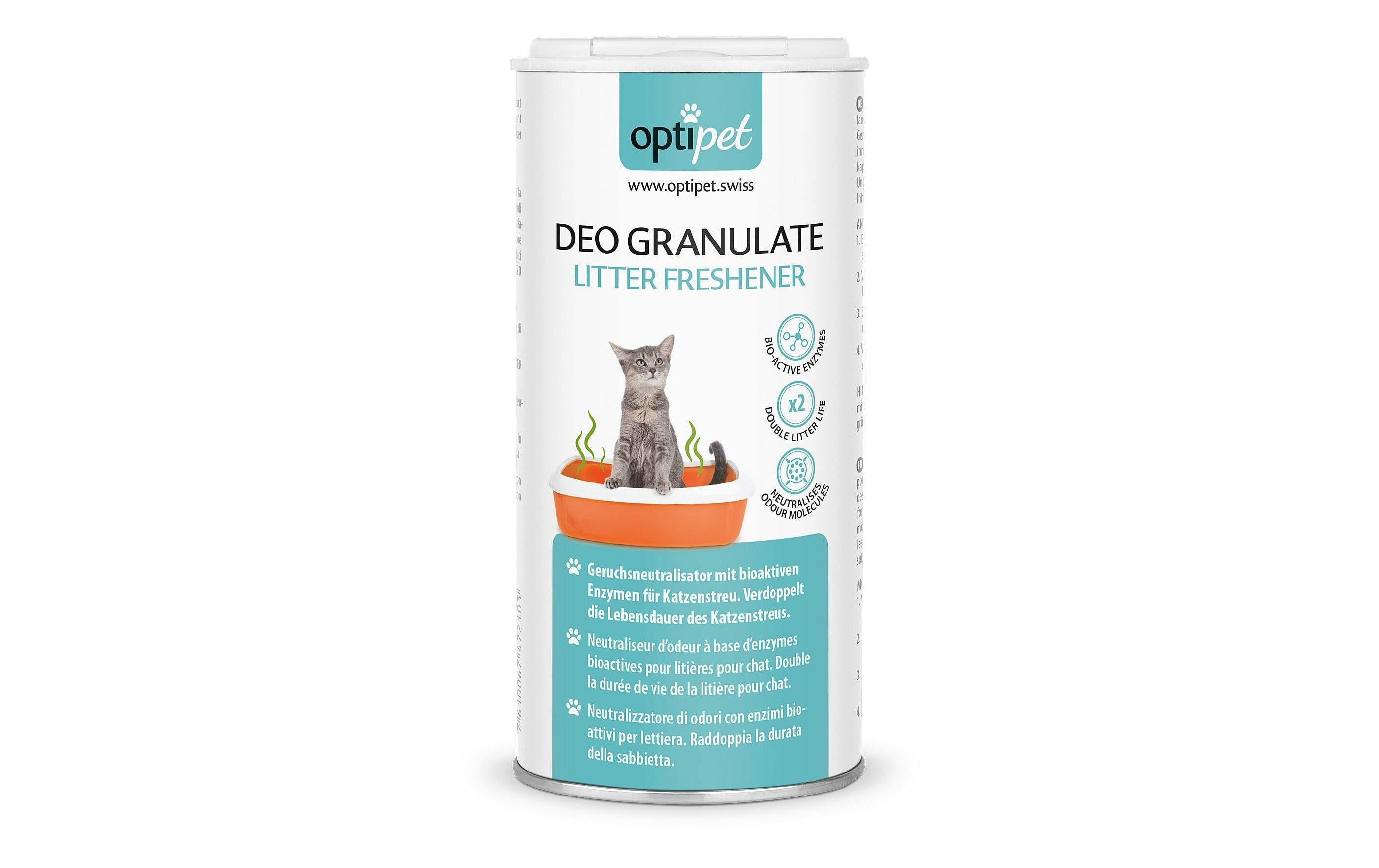 OPTIPET DEO GRANULATE Litter Fresehener 400 g
