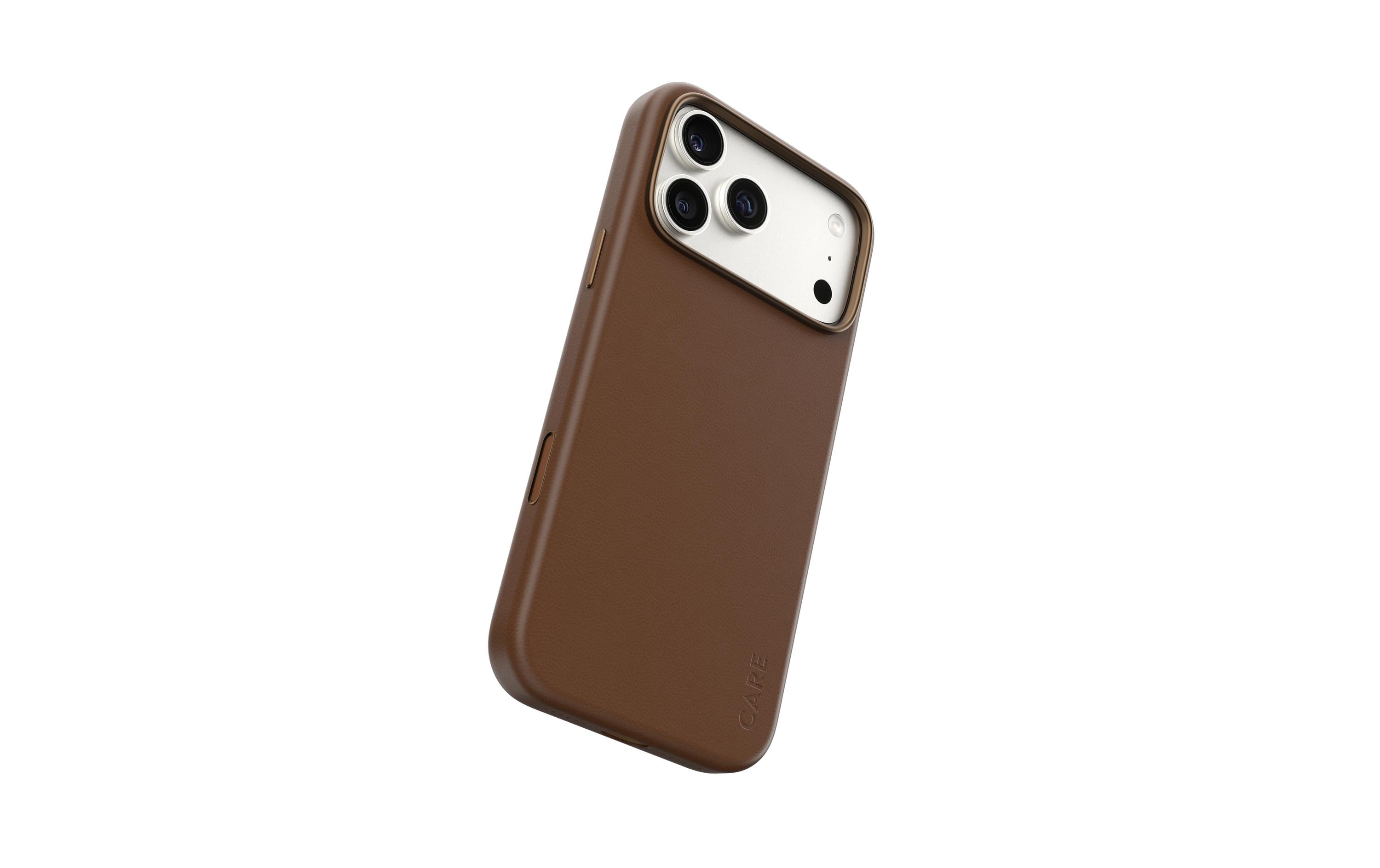 CARE SOLO Case, Brown iPhone 17 Pro Max
