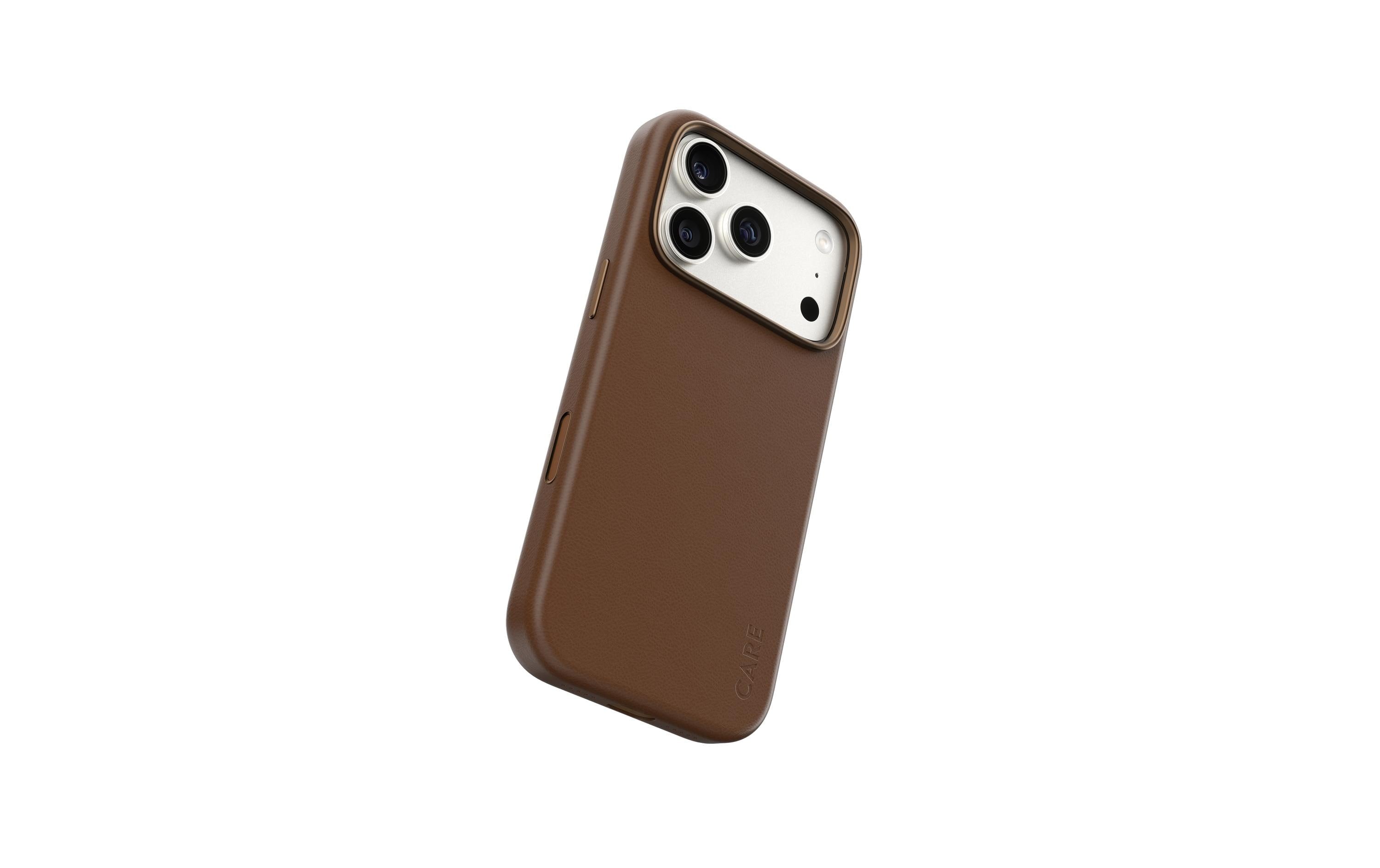 CARE SOLO Case, Brown iPhone 17 Pro