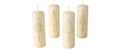 Boltze Stumpenkerze Advent Creme Grösse: 11 x 4 cm (HxD)