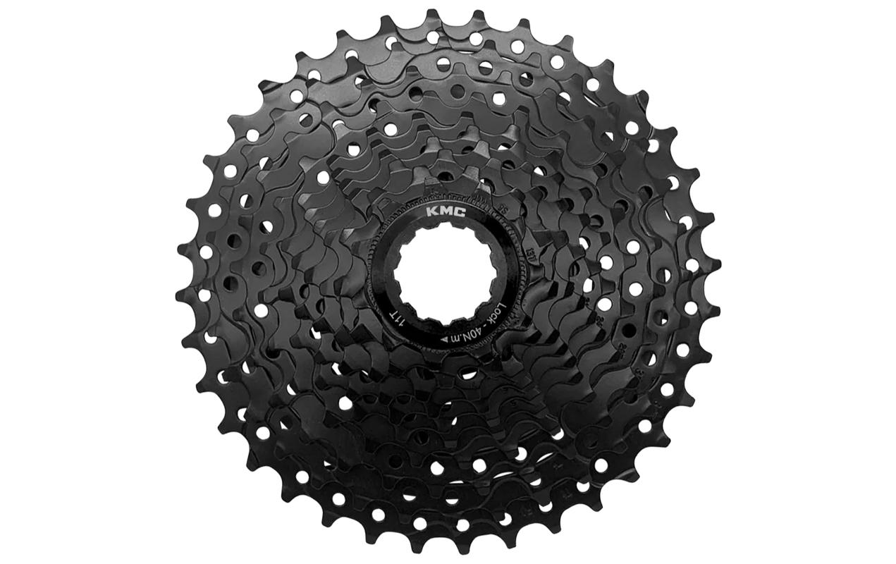 KMC Kassette, 10-fach, 11-36 Velokassette, schwarz
