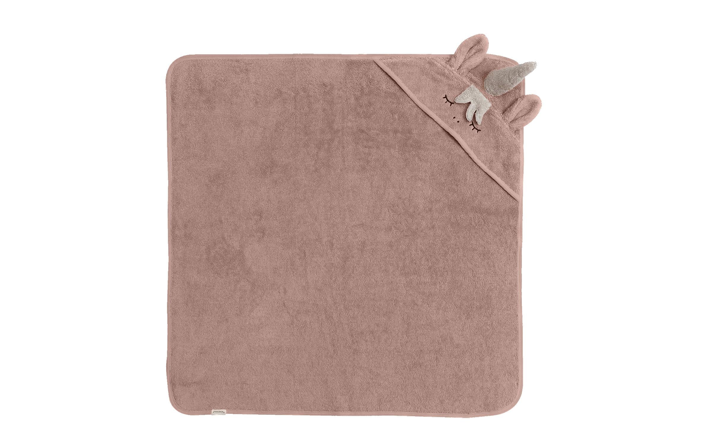 Kindsgut Kapuzenhandtuch 75x75 cm Einhorn