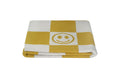 Kindsgut Kinderdecke Smiley senf