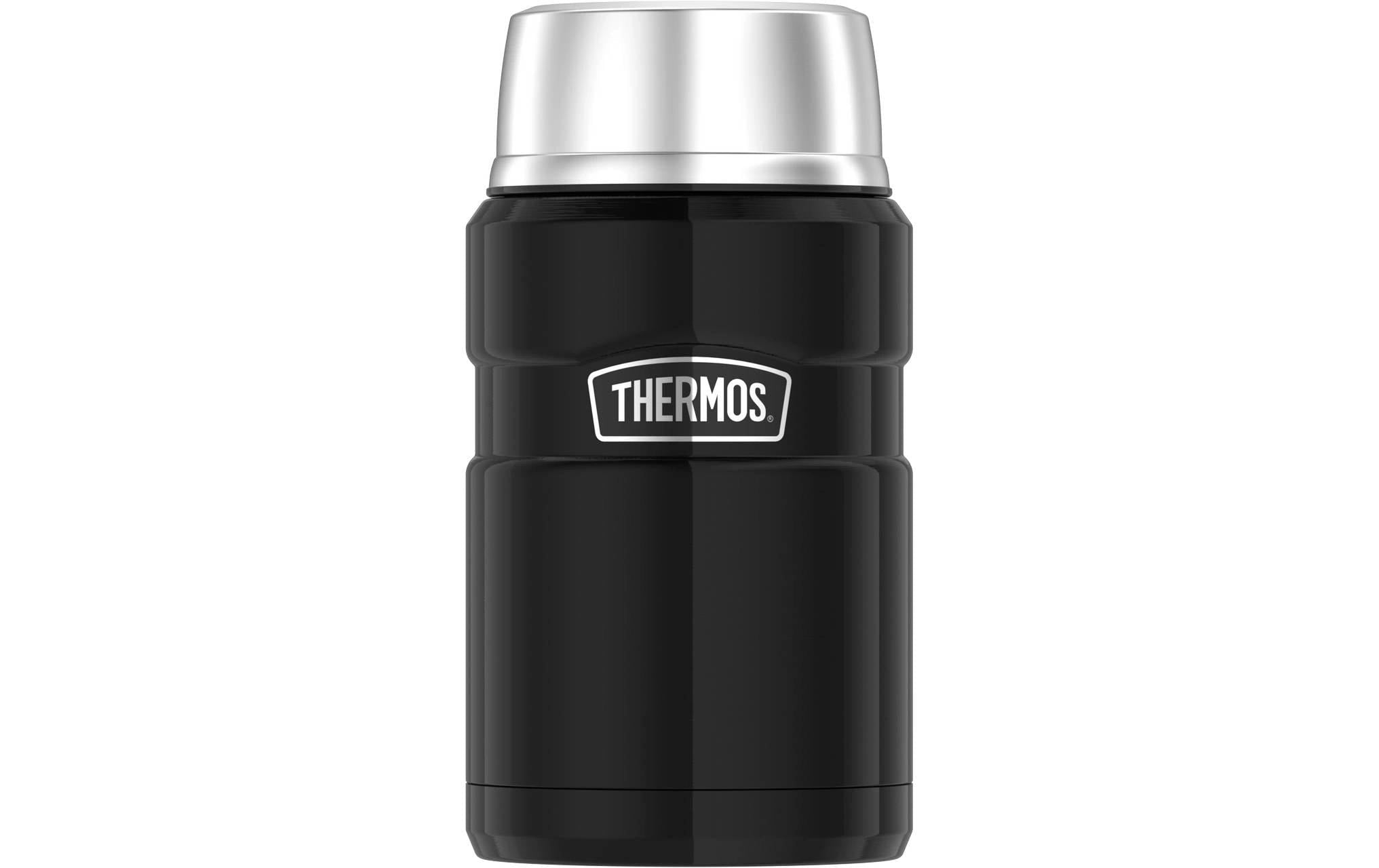 Thermos Foodbehälter STAINLESS KING 0.71 Liter, Schwarz