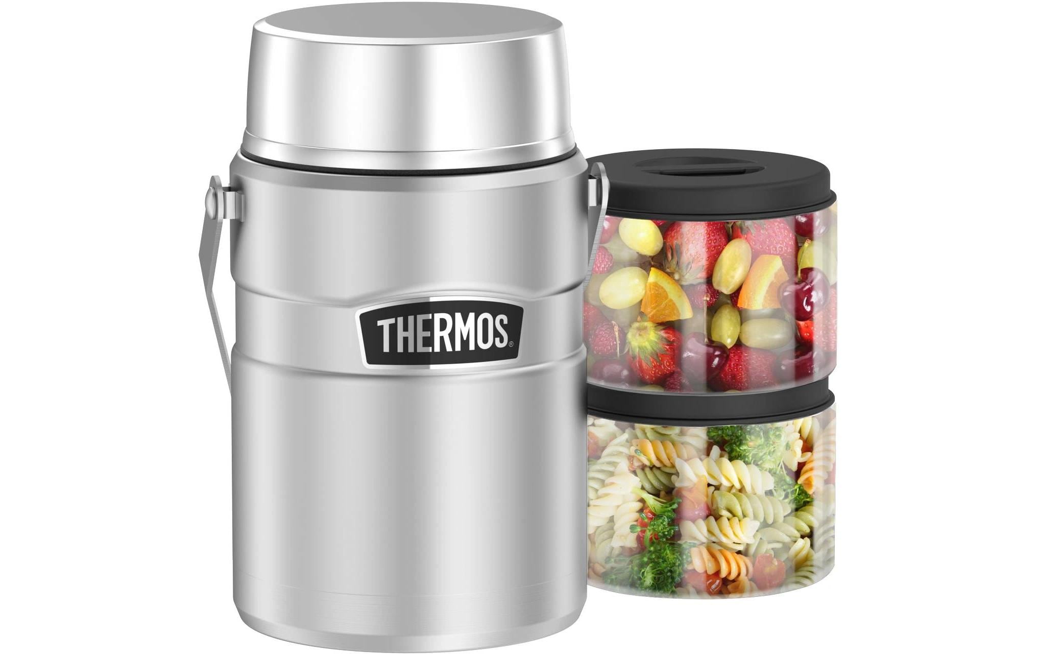 Thermos Foodbehälter STAINLESS KING 1.2 Liter, Silber