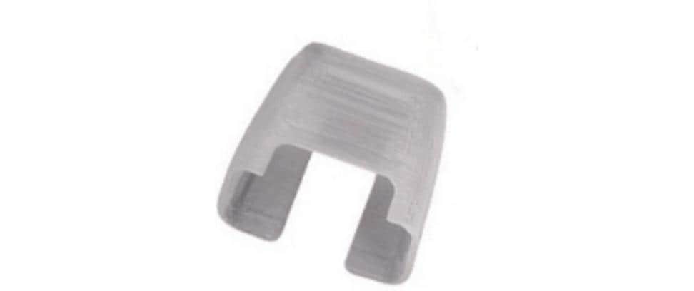 R&M Patchkabel Clips, 20er-Pack, grau Klipp Sicherheitsstufe 1 RJ45 Stecker IP20
