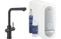 GROHE Blue Home Con. L-Ausl hzb.Mouss EU Velvet Black