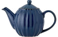 Bloomingville Teekanne Latina, Blau 13x17 cm (DxH), Steingut