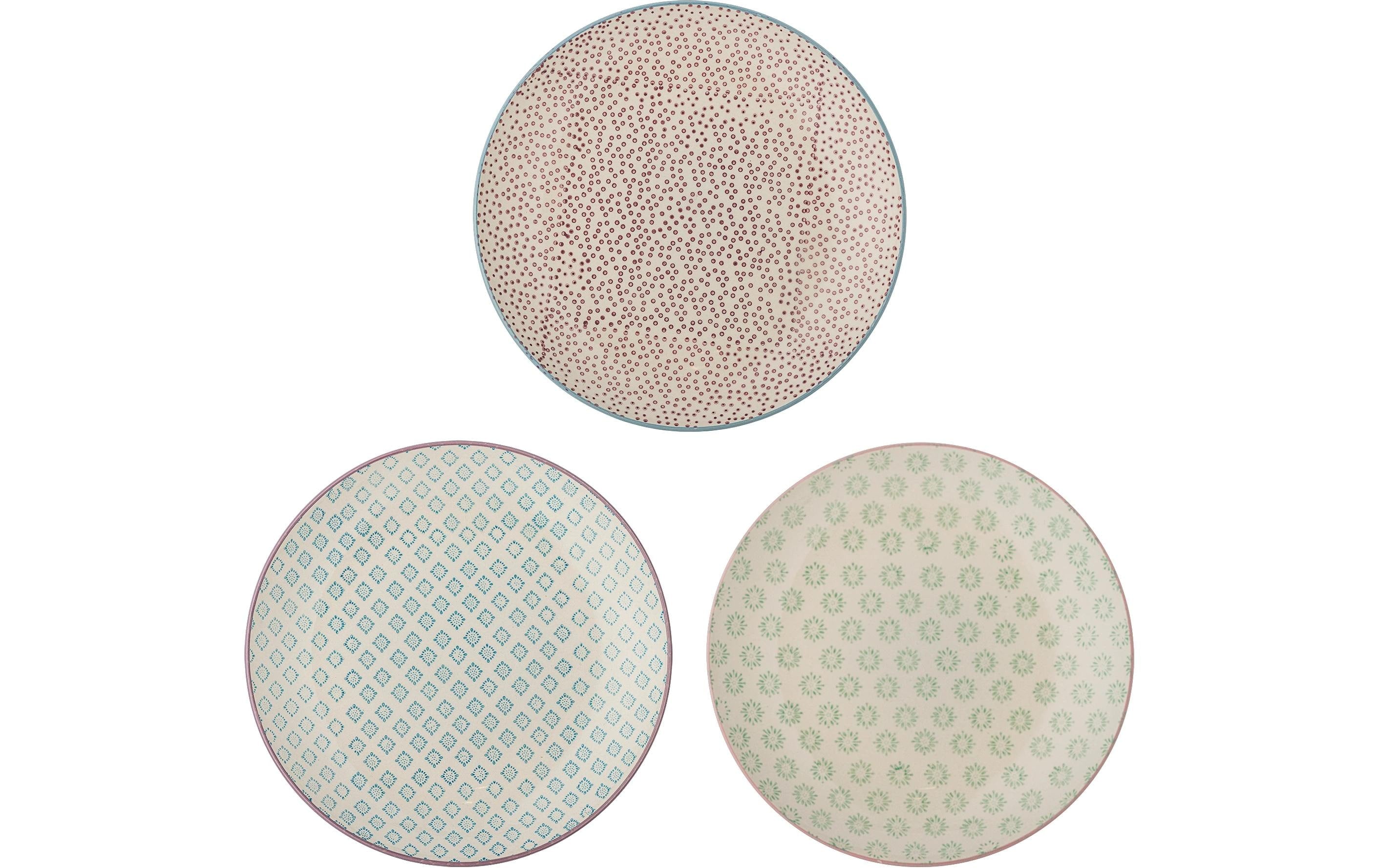 BloomingvilleTellerPatrizia 25cm,assortiert 25x2.5 cm (DxH), Steingut