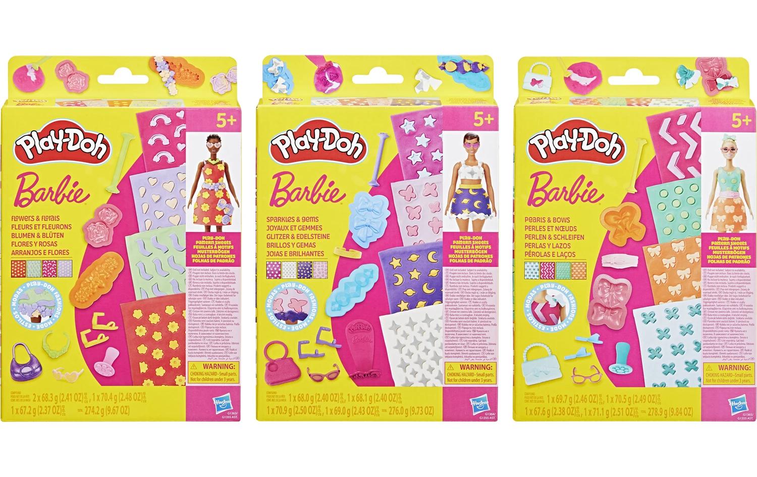 Play-Doh Barbie Fashion Packs Assortiert