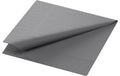 Duni Servietten 3-lagig granite grey 24x24cm, 250 Stk.