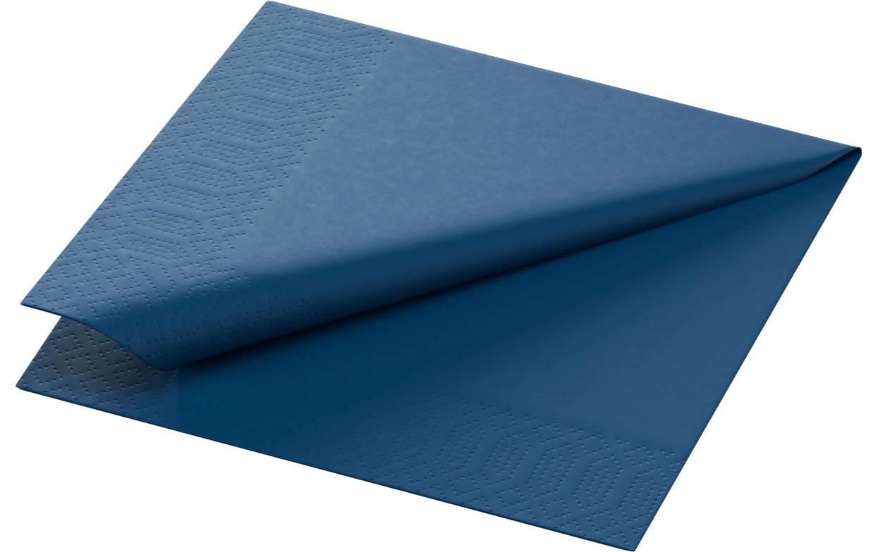 Duni Servietten 3-lagig dunkelblau 24x24cm, 250 Stk.