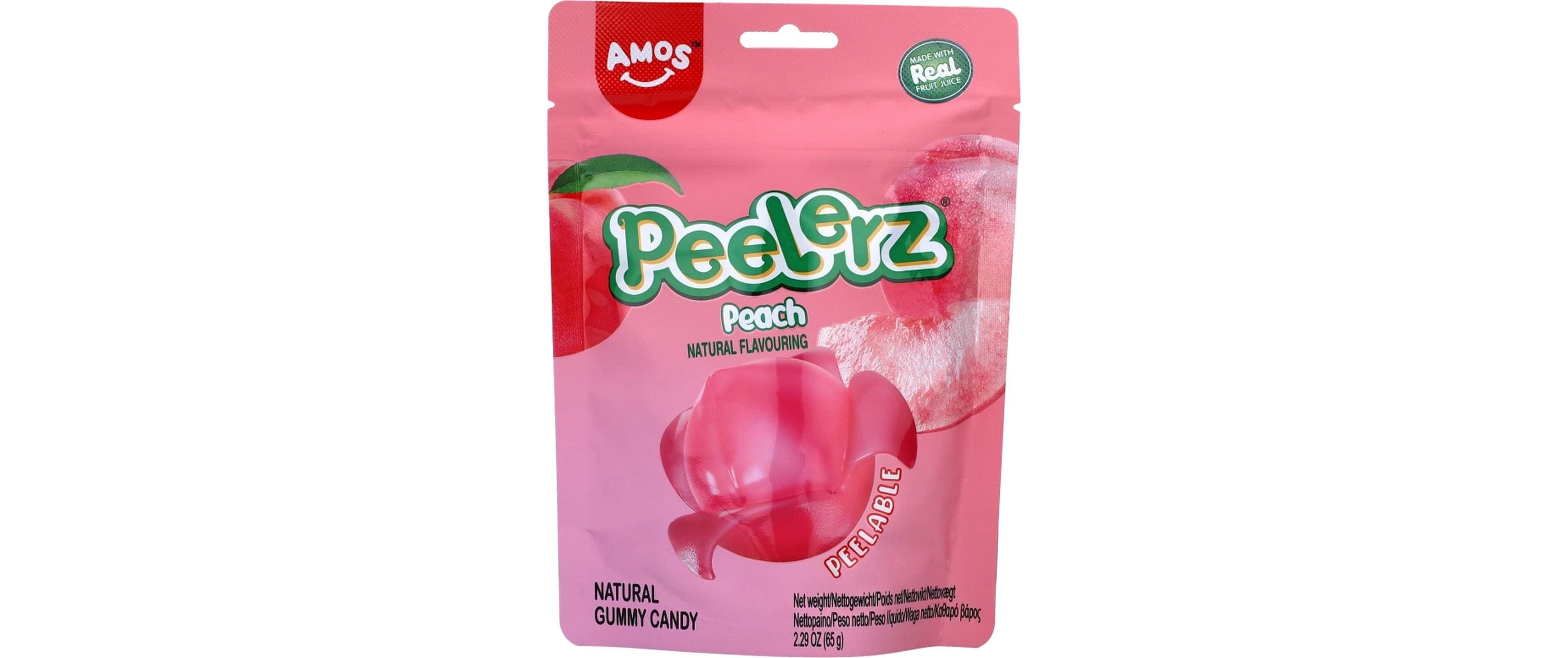 Amos Peelerz Peach 65 g