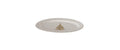 Boltze Schale Serviertplatte Stella Weiss/Gold