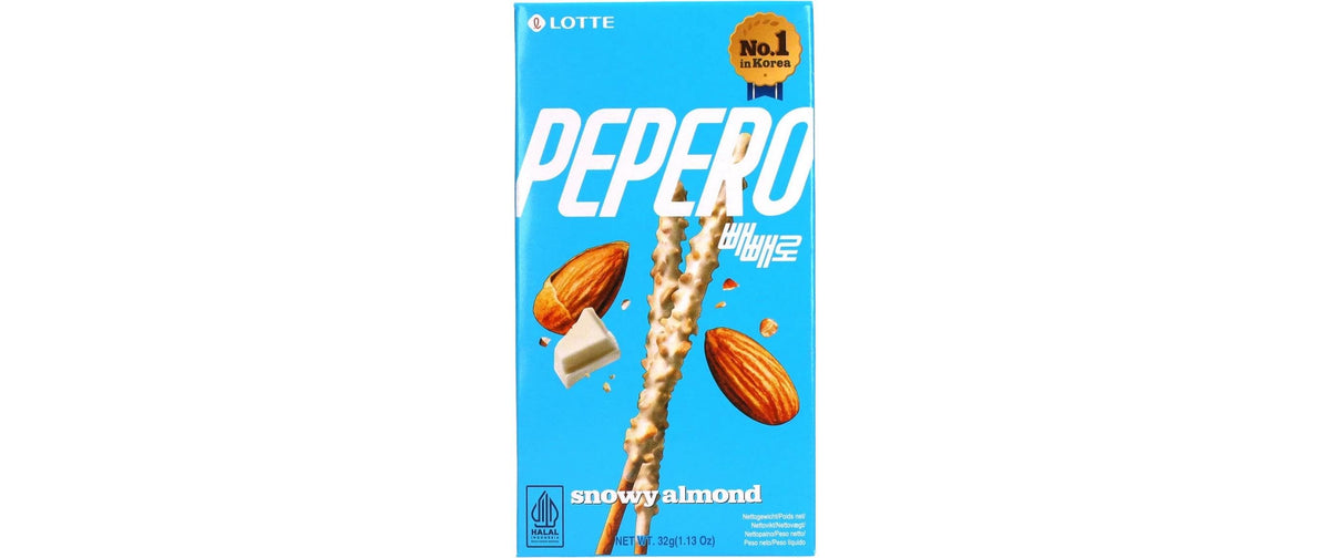 Pepero - Snowy Almond Sticks 32 g