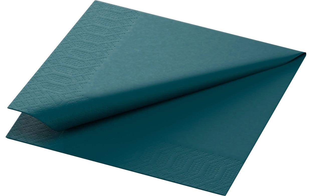 Duni Servietten 3-lagig oecan teal 24x24cm, 250 Stk.