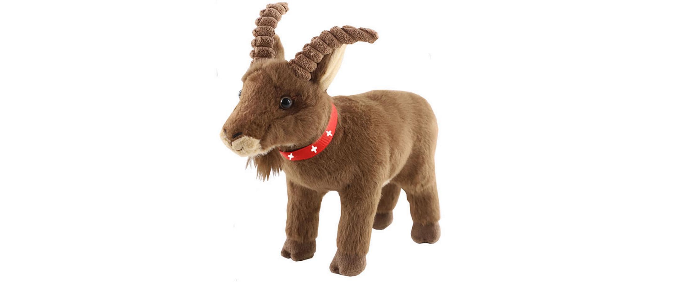 Steinbock Plüsch 32cm stehend