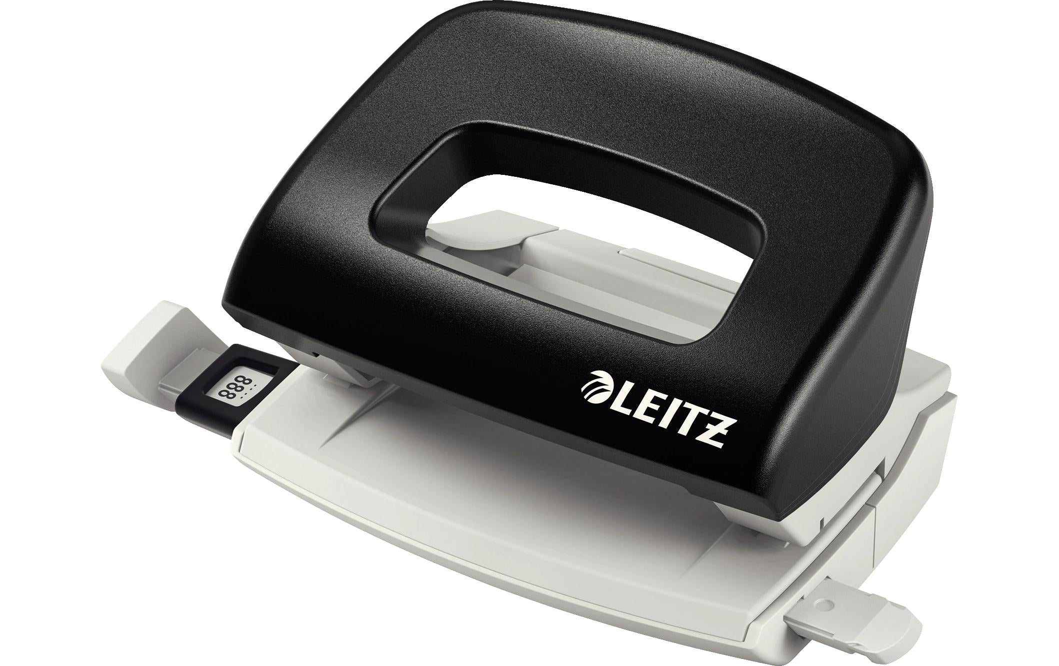Leitz New NeXXt Mini-Locher schwarz, 10 Blatt