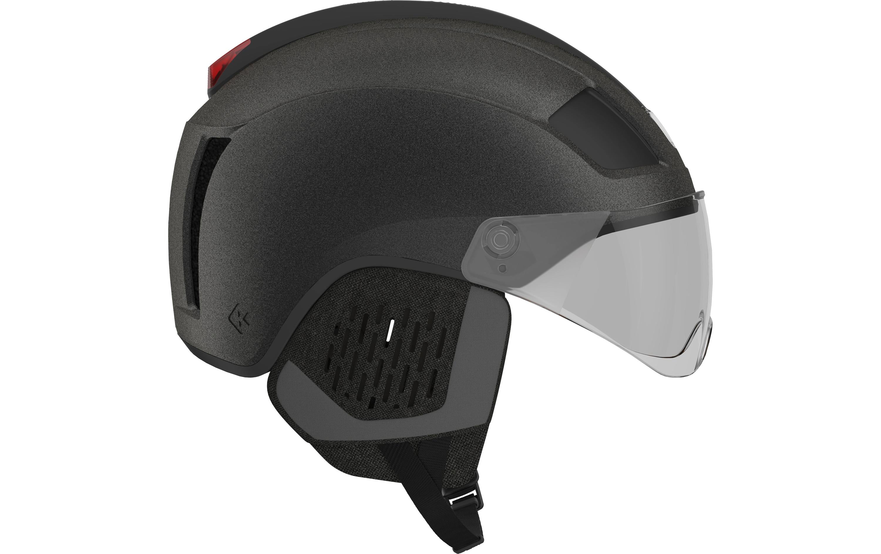 Lazer Nova KinetiCore, 55-59cm Velohelm, Unisex, matte metallic black