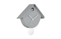 KARLSSON Wanduhr Retro Cuckoo 25.5 x 25.8 cm, Mouse grey