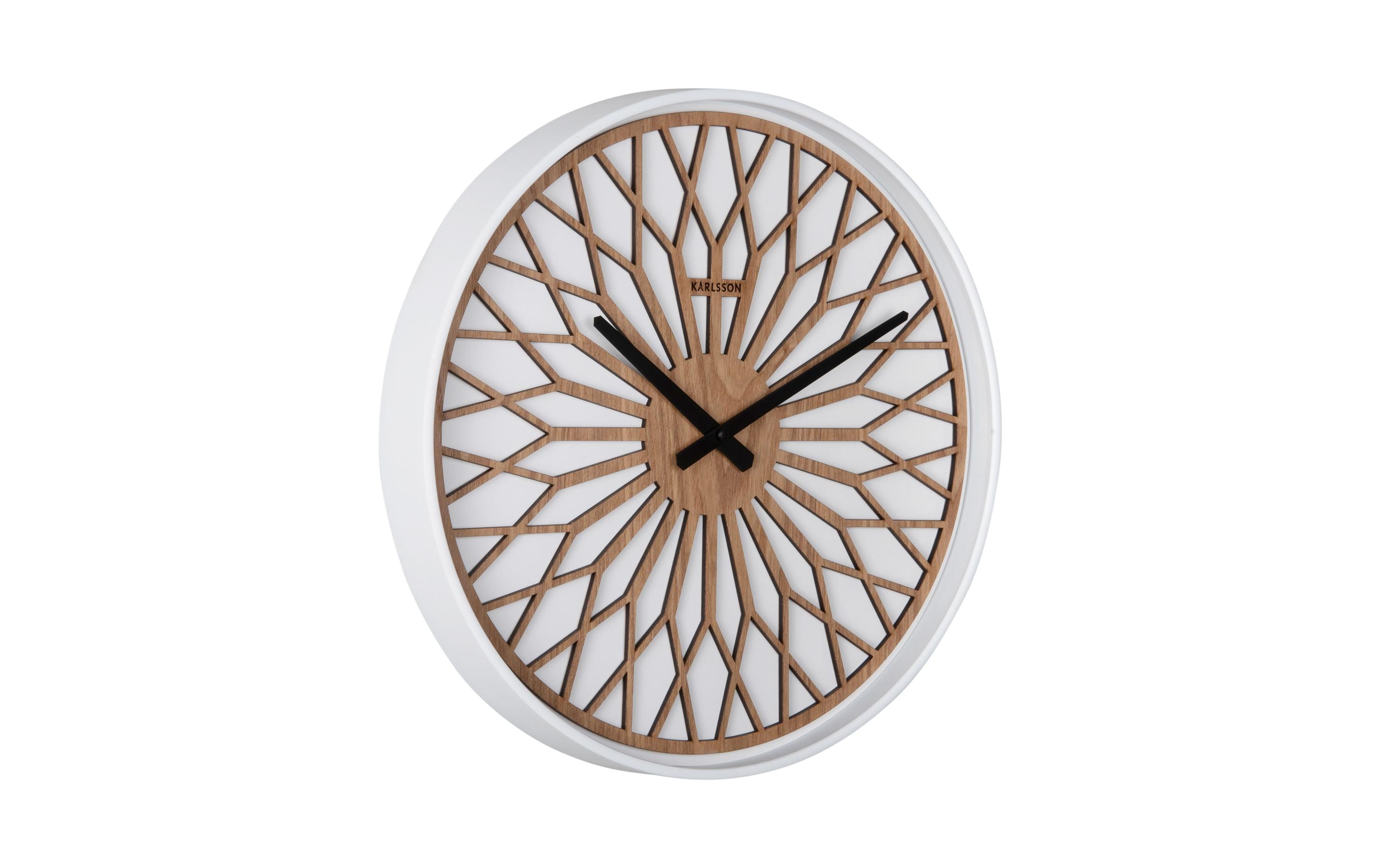 KARLSSON Wanduhr Girasol 40.6 cm, White