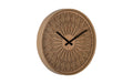 KARLSSON Wanduhr Girasol 40.6 cm, Mocha brown