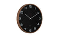KARLSSON Wanduhr Delicado 50 cm, Black