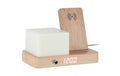 KARLSSON Wecker Retro Night Light LED Wood veneer