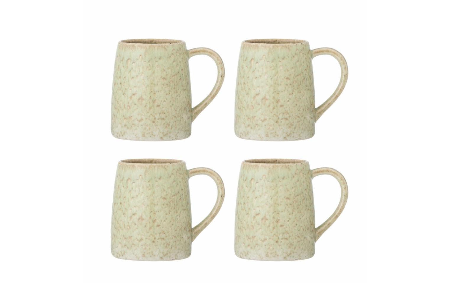 Bloomingville Tassen Winnie, 4er Set 9x10 cm (DxH), Steingut