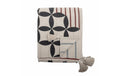 Bloomingville Decke Forma, 155x130 cm Rec. Baumwolle & versch. Materialien