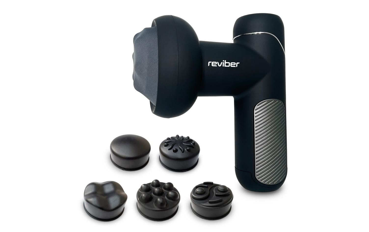 Reviber Shiatsu-Muskelmassagegerät 5 austauschbare Massageköpfe