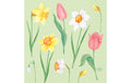 Duni Servietten 3-lagig Spring Melody 33x33cm, 50 Stk.