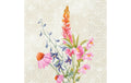 Duni Servietten 3-lagig Floret 33x33cm, 50 Stk.
