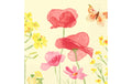 Duni Servietten 3-lagig Poppy Field 24x24cm, 50 Stk.