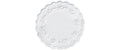 Duni Untersetzer Rund 9cm Romance weiss D:9cm, 8-lagig, 250 Stk.