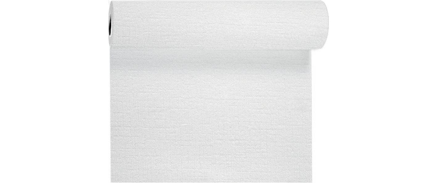 Duni Tête-à-Tête Velviq weiss 24mx 40cm, 20 Abschnitte