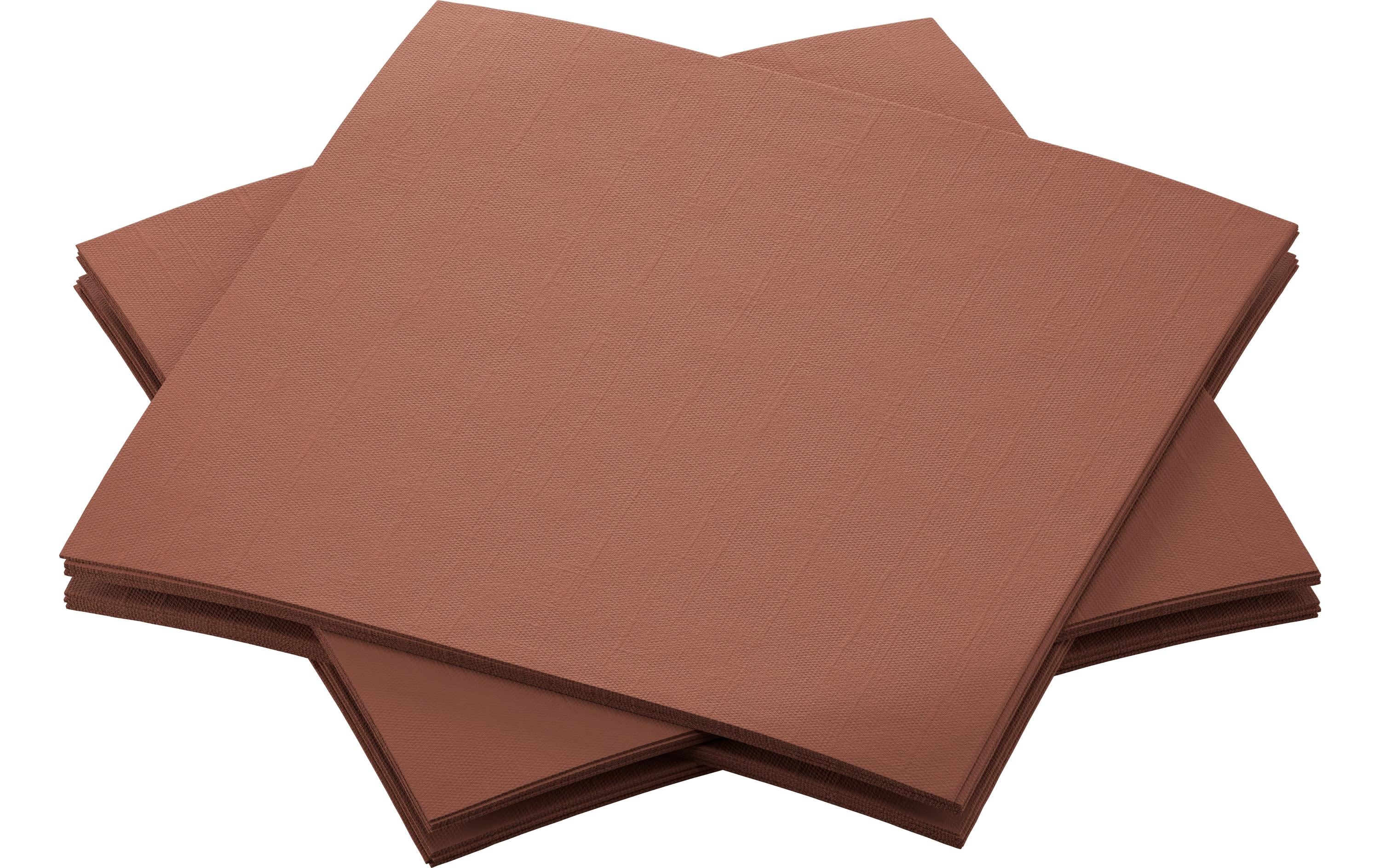Duni Servietten Bio DSF chestnut 20x20cm, 180 Stk.