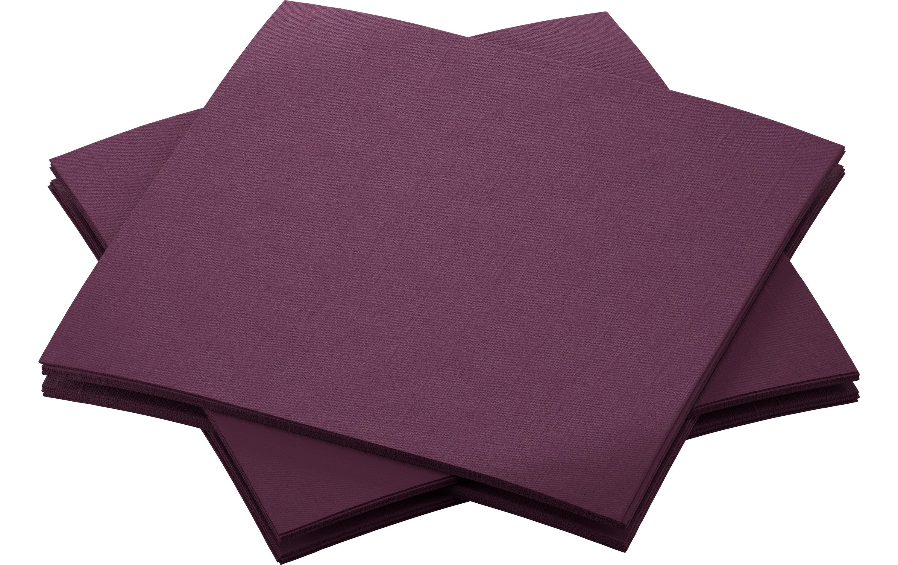 Duni Servietten Bio DSF plum 20x20cm, 180 Stk.