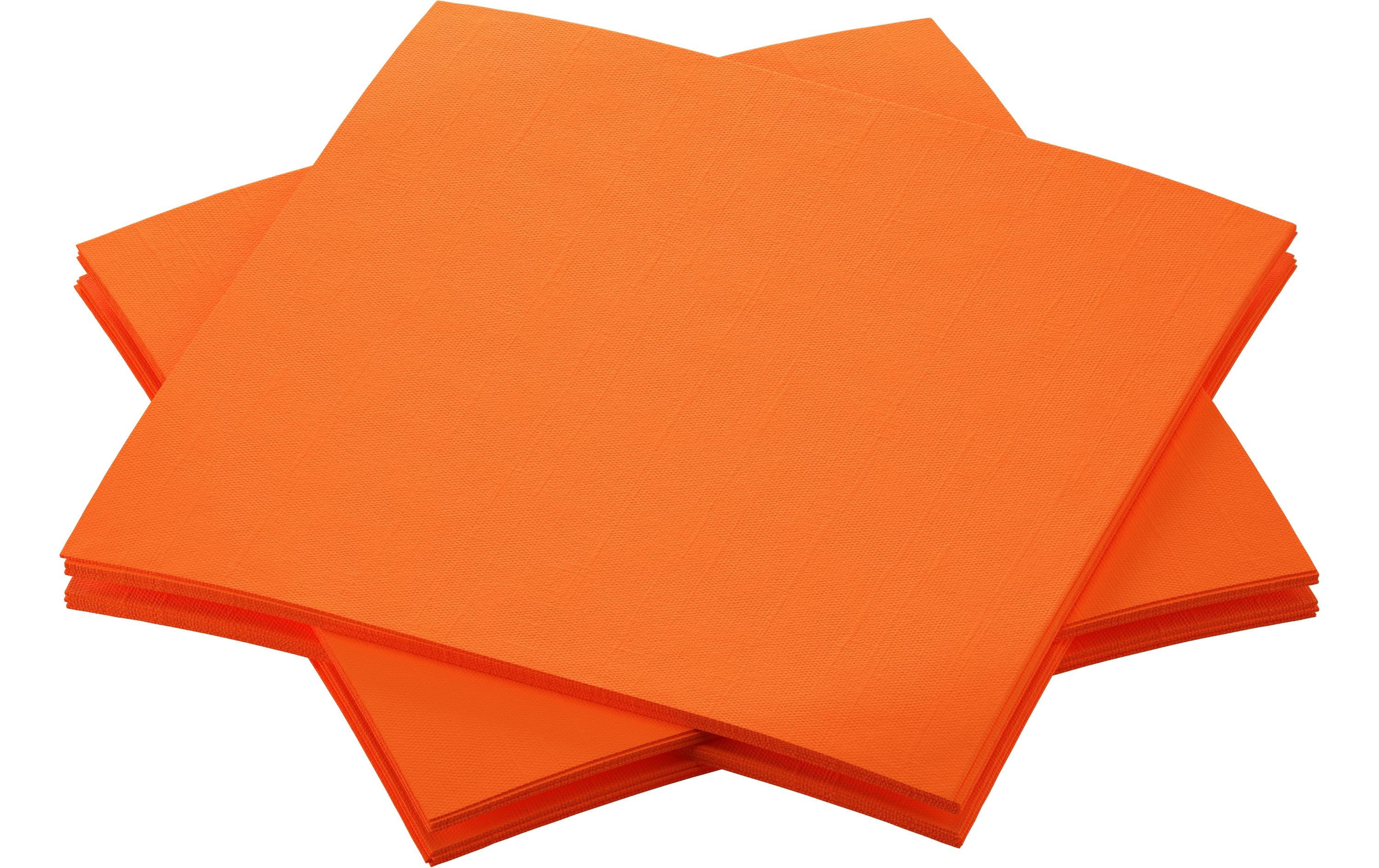 Duni Servietten Bio DSF sun orange 20x20cm, 180 Stk.