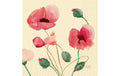 Duni Servietten 3-lagig Poppy Charm 33x33cm, 250 Stk.